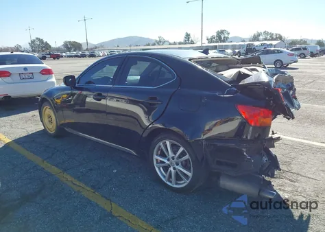 2007 Lexus Is 250 z USA, uszkodzony, nr VIN JTHBK262X72047461